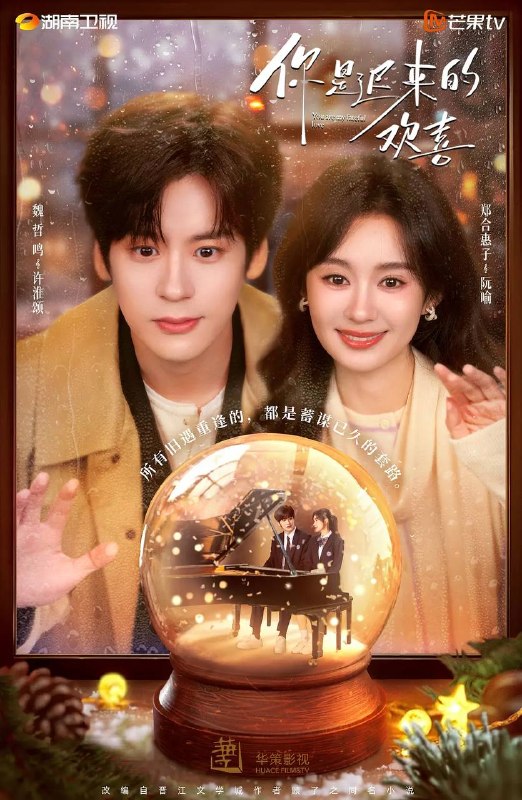 名称：你是迟来的欢喜(2026） 4K 更新至15集描述：28岁的阮喻以自己的情感经历为原型创作小说并发布在网上