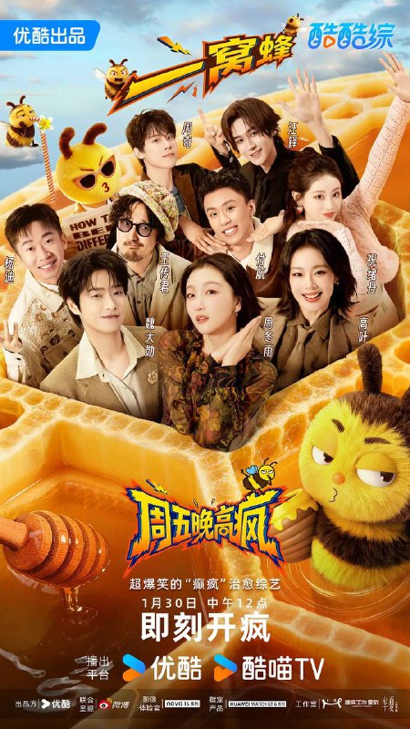 名称：周五晚高疯（2026） 更新至0228期描述：超敢玩的内娱活人们接受邀约集体出逃，带着他们的“秘密疯巢”一起上路！在循规蹈矩的生活之外，用脑洞大开的想象力，开启一个个疯狂抽象、极致快乐的主题活动，度过一段释放情绪、体验世界、回归自我、精神充电的LIFE GAP，打造“发疯治愈系”综艺，一起寻找快乐人生、好好休息的“疯向标”！阿里：