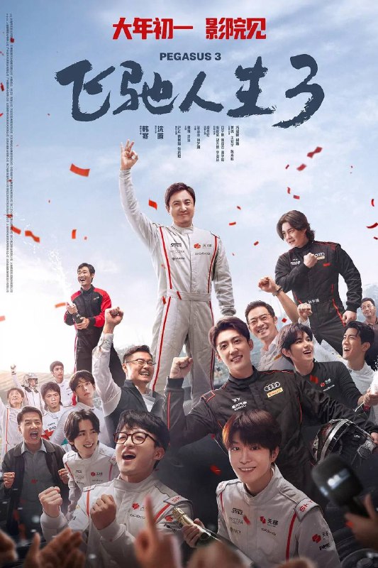 名称：飞驰人生3(2026） 1080P 高码 正式版描述：巴音布鲁克最后一站收官后，张驰（沈腾 饰）受邀作为车队主教练征战全新赛事“沐尘100拉力赛”，“野生车手”走上国际舞台！面对高手如云的全新赛道，孙宇强（尹正 饰）、记星（张本煜 饰）一如既往协同作战，林臻东（黄景瑜 饰）等实力车手应邀强势集结，一支凝聚了顶配速度与信念的车队就此成立！然而，张驰发现真正的挑战仿佛并非来自比赛本身，赛场之外暗流涌动，让他们飞驰之路充满变数……阿里：