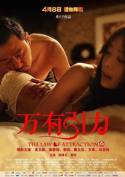 名称：万有引力 (2011) 1080P描述：这是四个与爱情有关的故事：审计员高远（文章 饰）三年来重复着两地奔忙的工作，在他前往外地送交一份重要文件之时，机场安检员石晓琳（白百何 饰）却将他扣留，耽误了航班的高远大怒，却发现石晓琳对他非常了解……；数学教师王勇（郭涛 饰）与妻子雪莲（张静初 饰）结婚多年，在朋友的启发下决定要个孩子，然而这对爱人的怀孕战役进行的异常艰难……；阿美（莫文蔚 饰）与情人遭遇因信号灯故障引起的车祸，阿美轻伤，而情人重伤昏迷，而这场车祸，似乎由阿美的丈夫云山（戴立忍 饰）一手策划……；跳伞运动员嘉欣（黄幻 饰）因吸毒被跳伞队开除，运动生涯宣告结束，她的男友兼搭档海桥（段博文 饰）决定不惜一切代价挽救她……阿里：