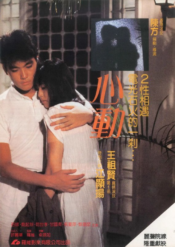 名称：心动 心動 (1986)描述：凌祖儿（王祖贤 饰）个性温柔可人，善良而又开朗，是广告公司的高级文案