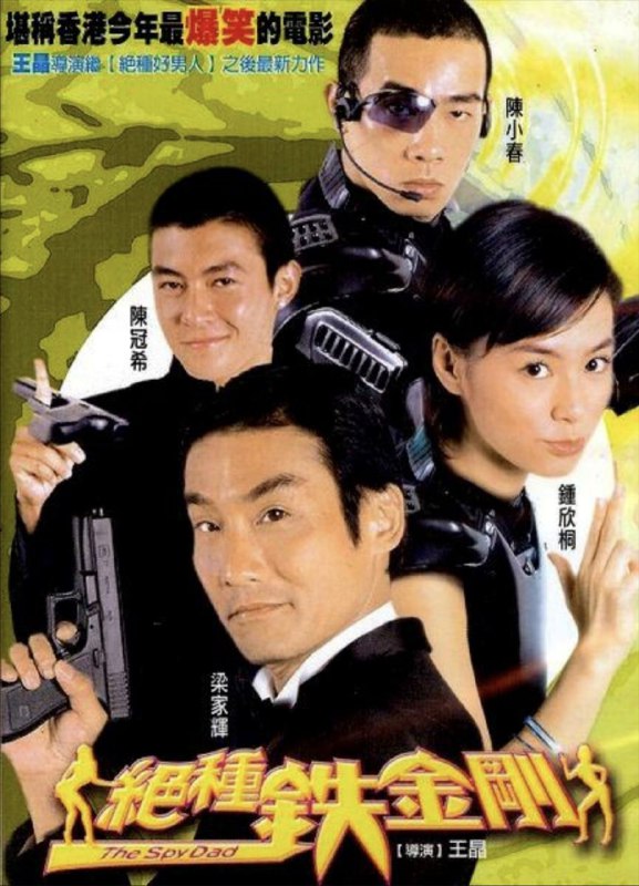 名称：绝种铁金刚 (2003) 1080P 国粤多音轨 内嵌简繁字幕描述：著名影星詹二帮（梁家辉饰）常常出演一些英雄类人物的角色，但现实生活中却胆小如鼠，使深爱的妻子曼琼（余安安饰）离开了他，自此他便跟两个女儿忌廉（钟欣桐饰）与脆皮一起生活了